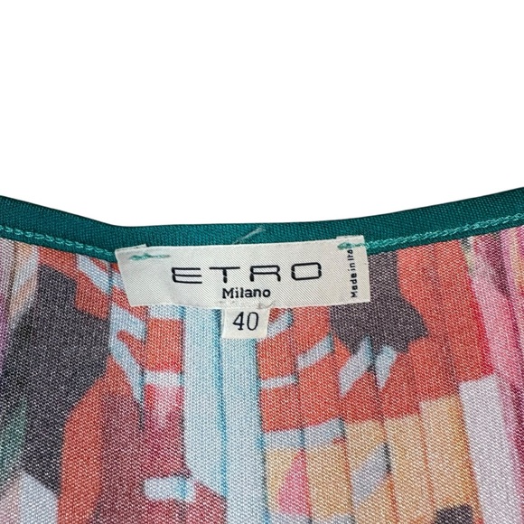 ETRO MILANO Bold Print Tank Top - Picture 4 of 6